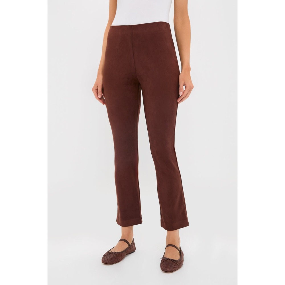 NWT Tuckernuck Deep Mocha Suede Brown Ashford Pants ($168)‎ Size XS
